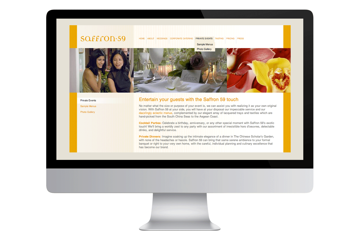 SAFFRON 59 - WEBSITE