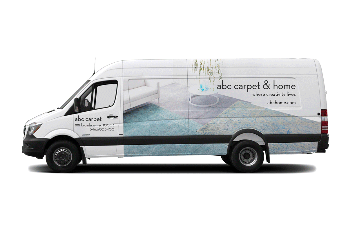 DELIVERY VAN GRAPHICS