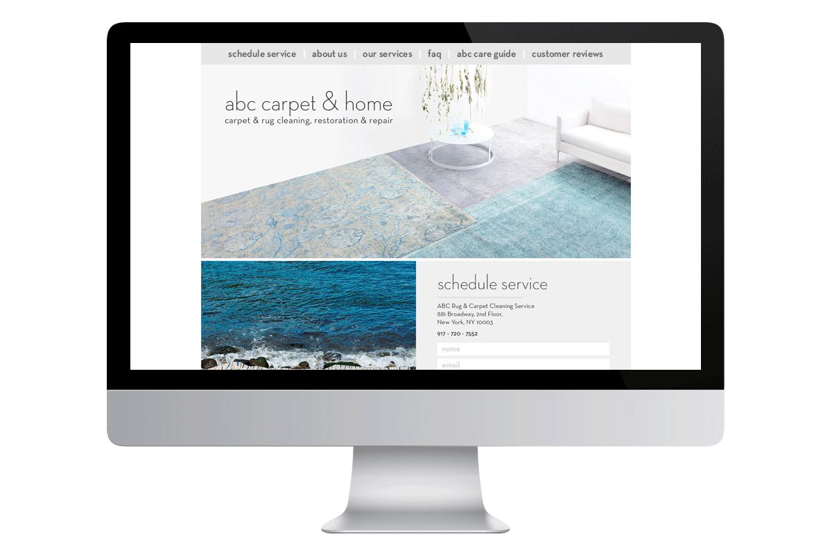 ABC CARPET CLEANING WEBSITE