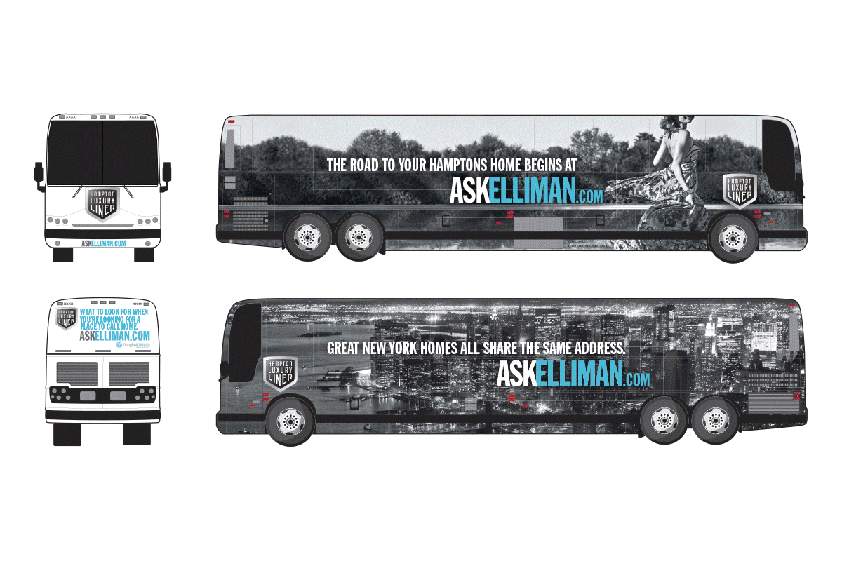 DOUGLAS ELLIMAN - BUS WRAP DESIGN