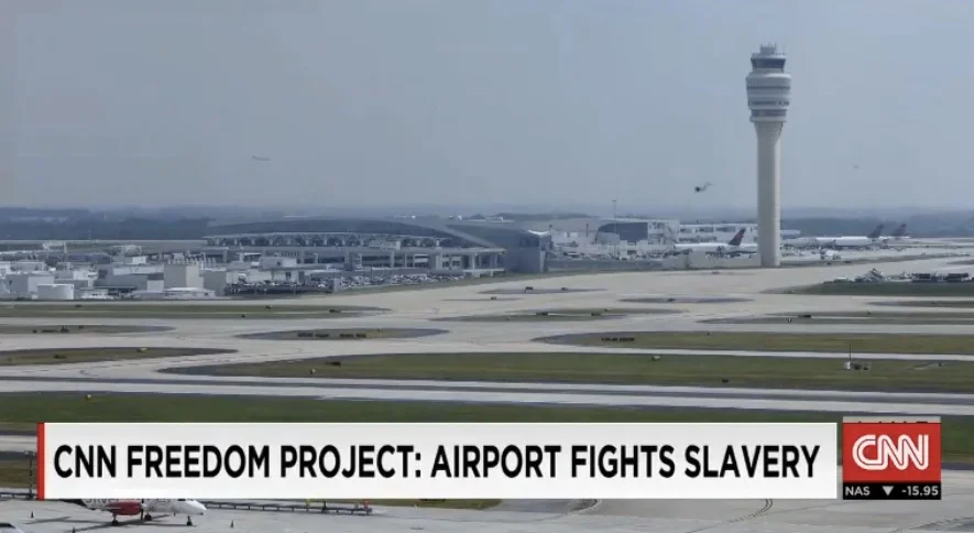 WORLDS BUSIEST AIRPORT TAKES A STAND TO END HUMAN TRAFFICKING 
