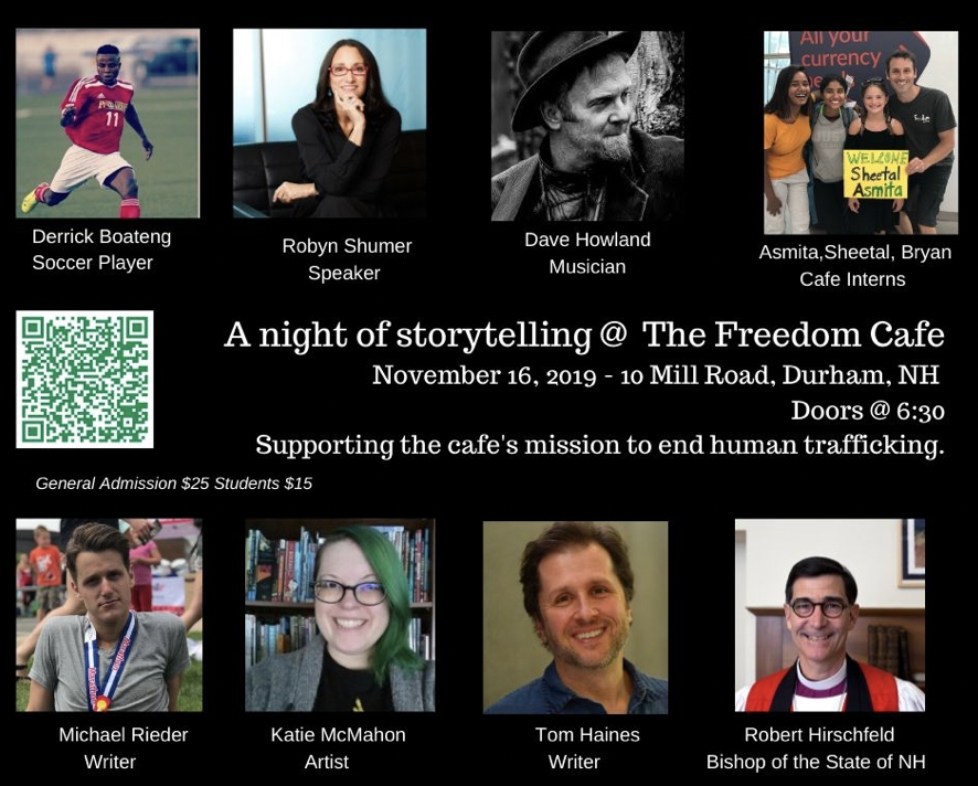 "What's Your Story?" Music &amp; Storytelling Nov. 16th