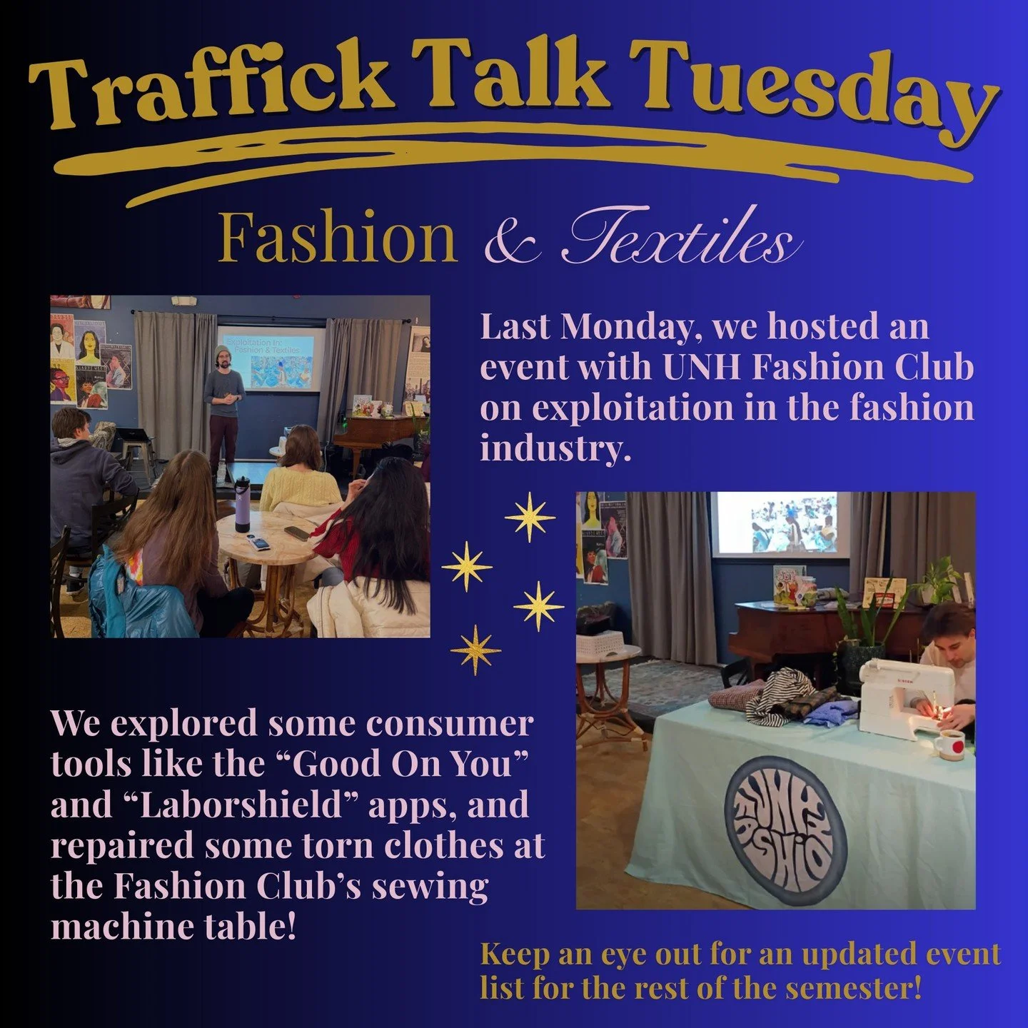 Check out the news story we showed at the event in our link tree!