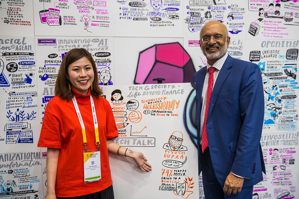 Mr Piyush Gupta , CEO and Director of DBS Group
