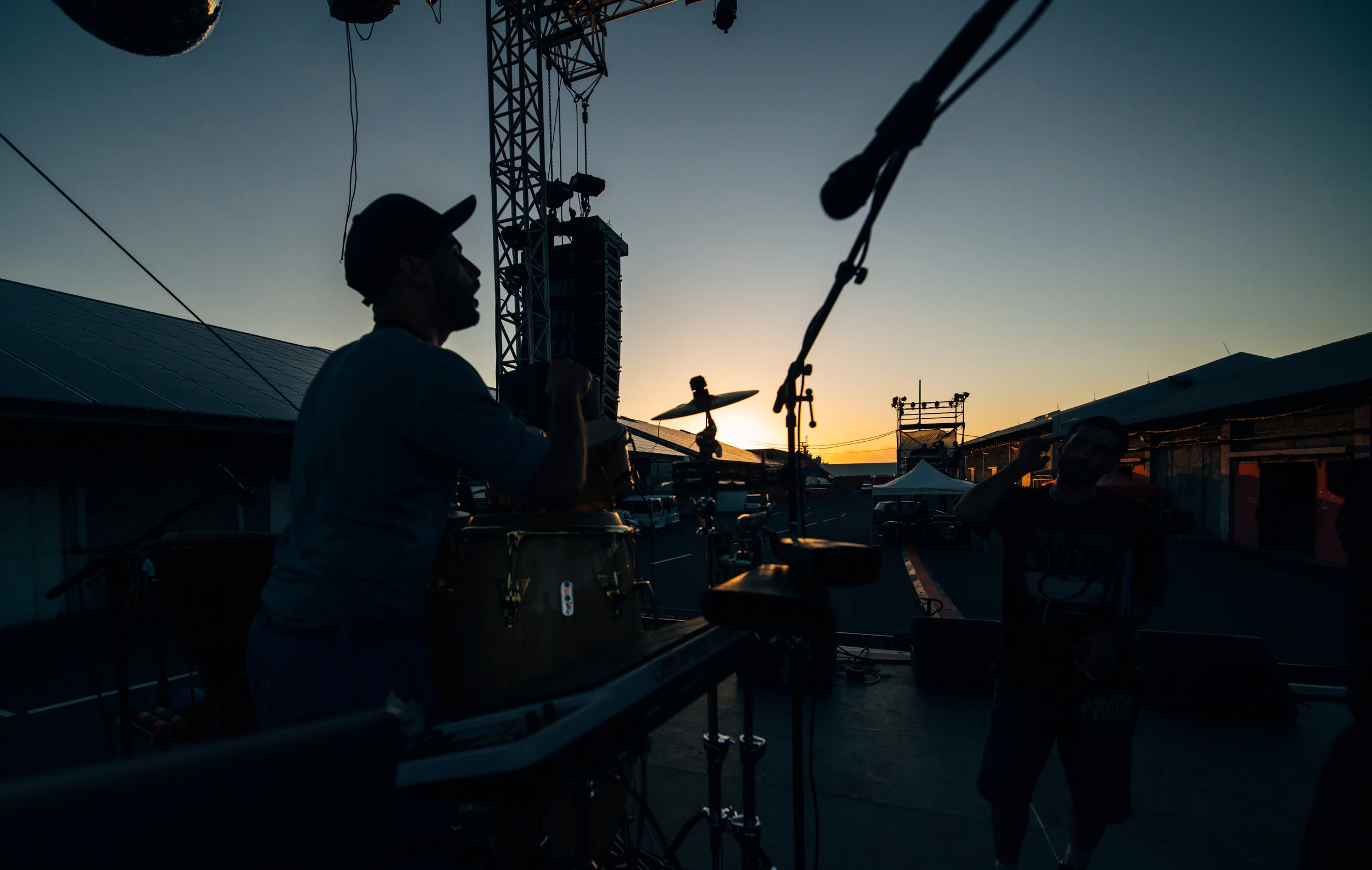 On stage - Festival Kabardock