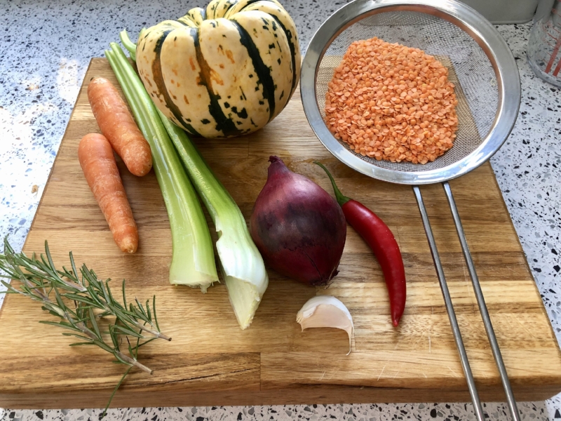 ingredient for red lentil and squash soup with rosemary.jpeg