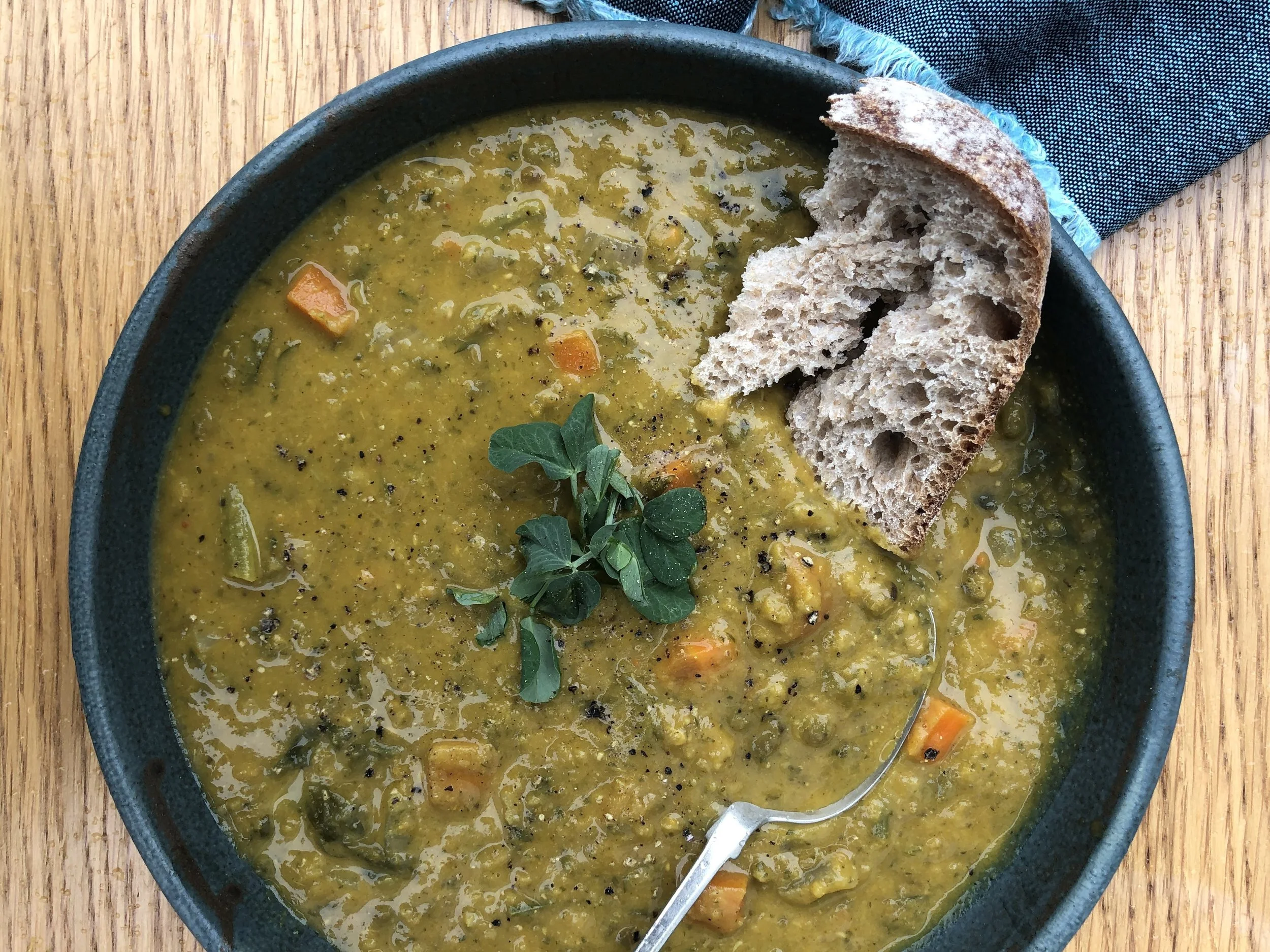 Carrot and Mung Bean Soup