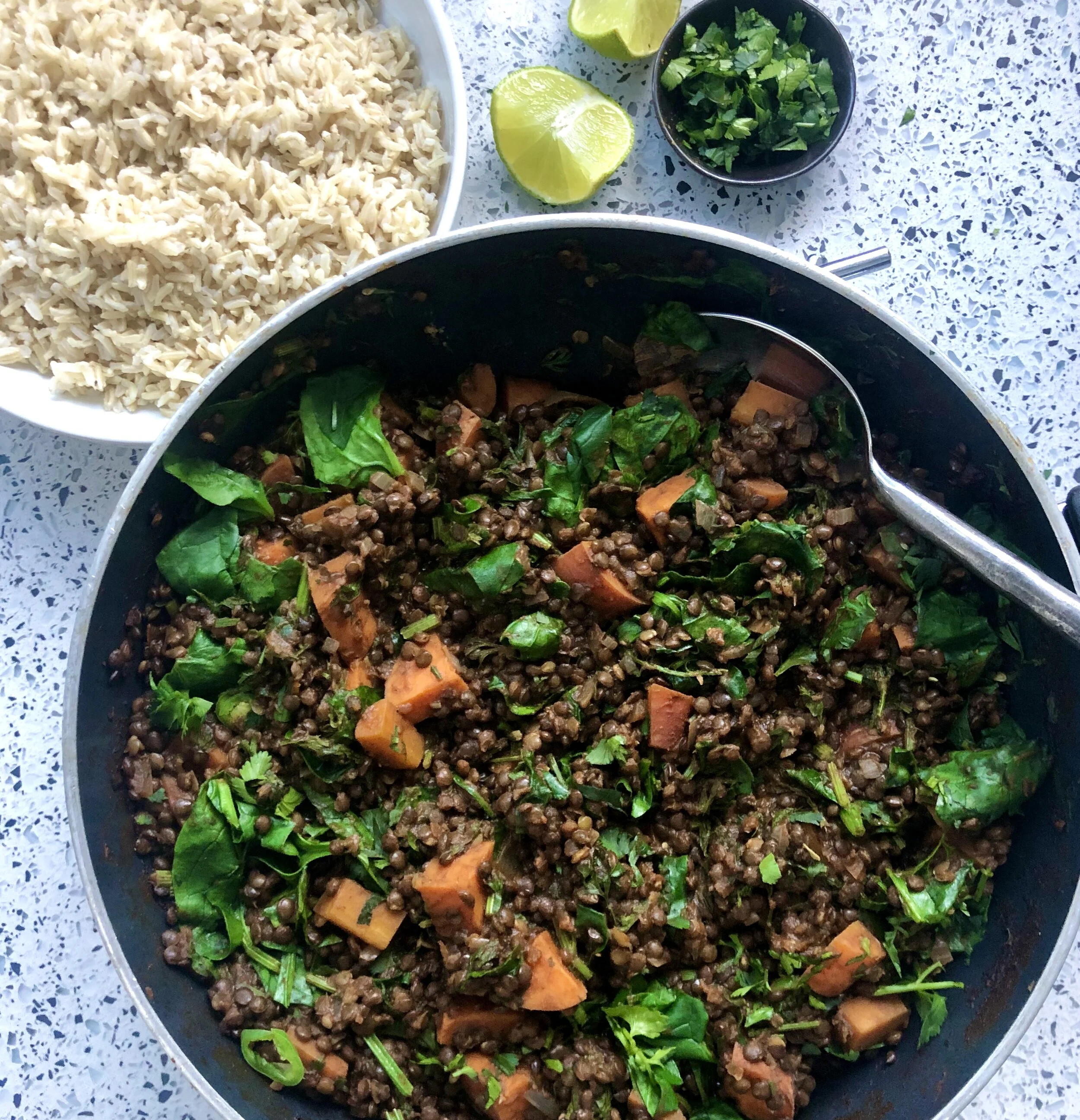 black lentil curry