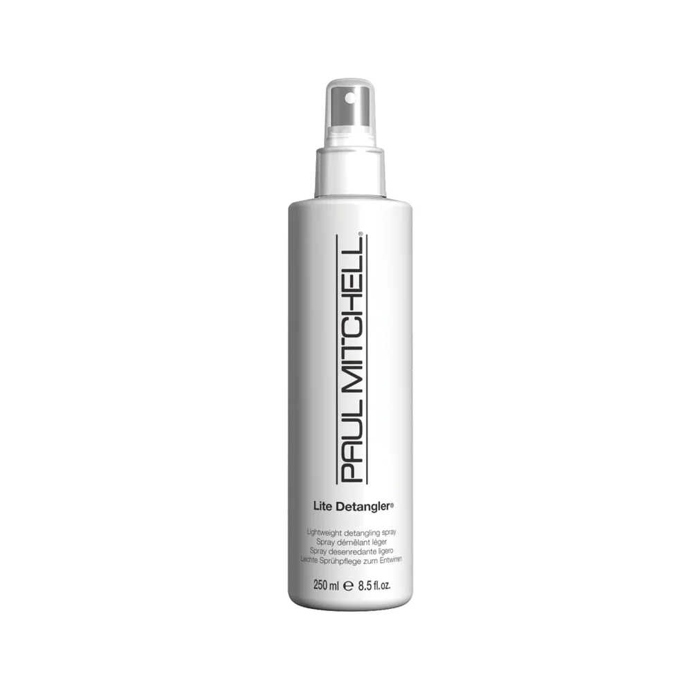 lite detangler - a lightweight spray on conditioner, great for detangling long tresses, great for kids hair