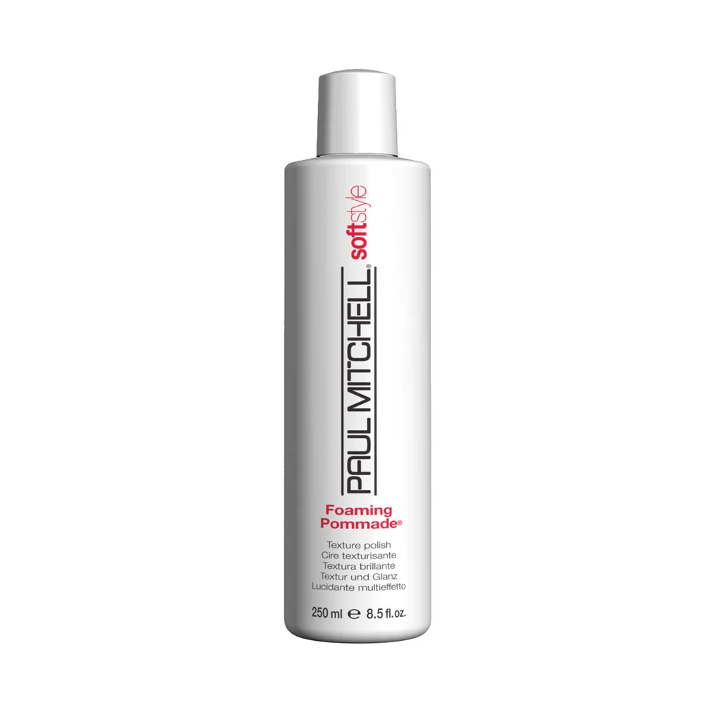 foaming pommade - a texturising hair polish that is great on curly, unruly hair