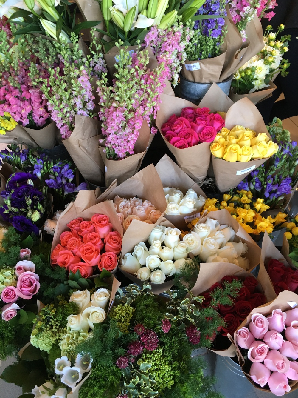 Flawless bouquets at Erewhon Venice