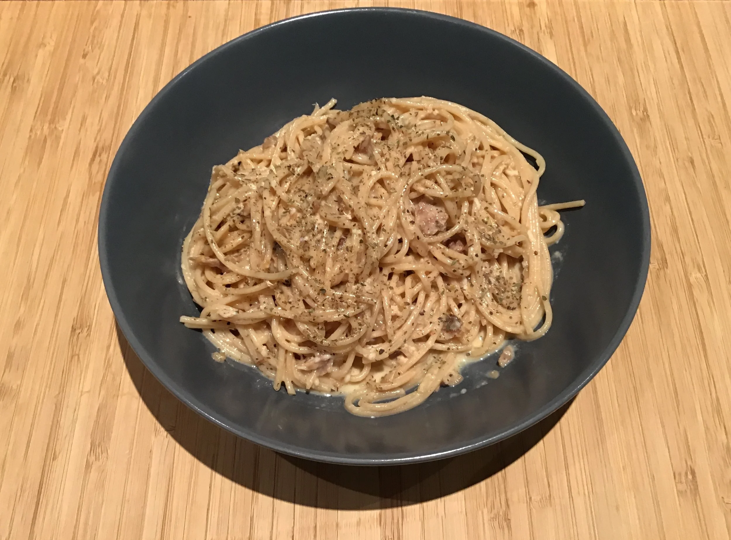 Spaghetti Carbonara met kalkoen_A&D.JPG