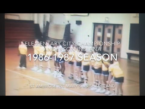 Randy Zachary 6th grade Highlights (ST Ambrose/ST Mary's vs Shadeland)