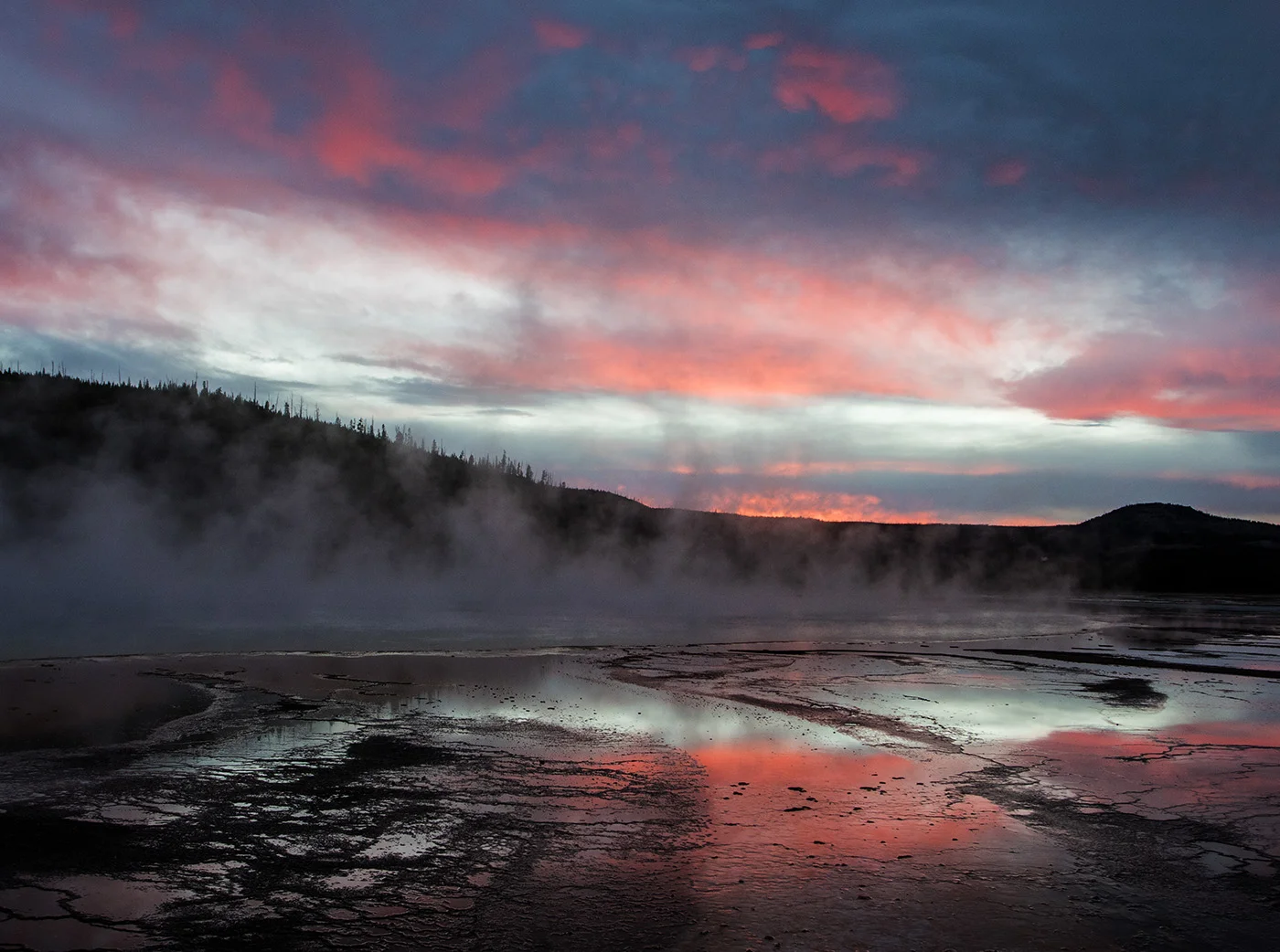 Sunset Sky at Grand Prismatic