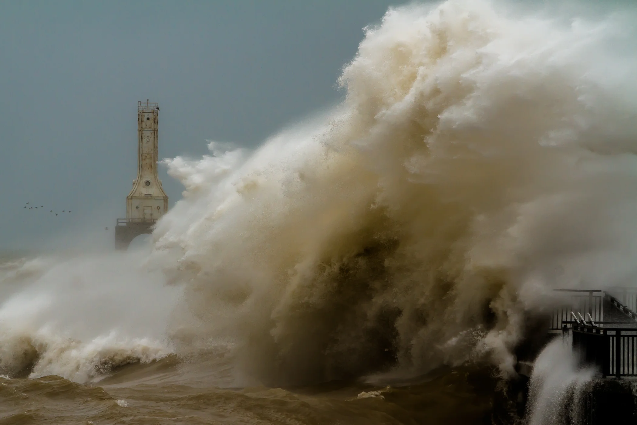 Storm At The Harbor