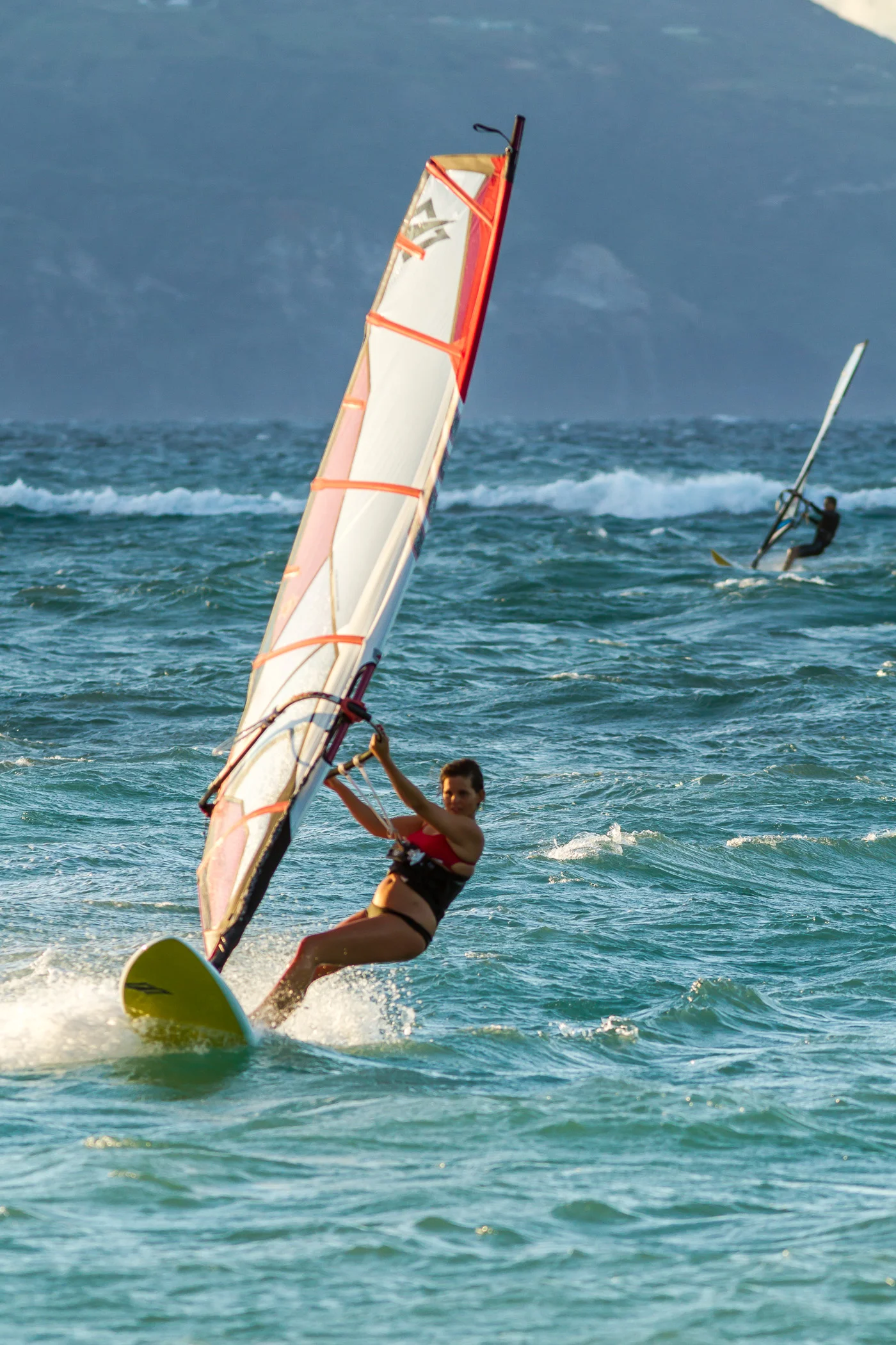 Windsurfer On Maui