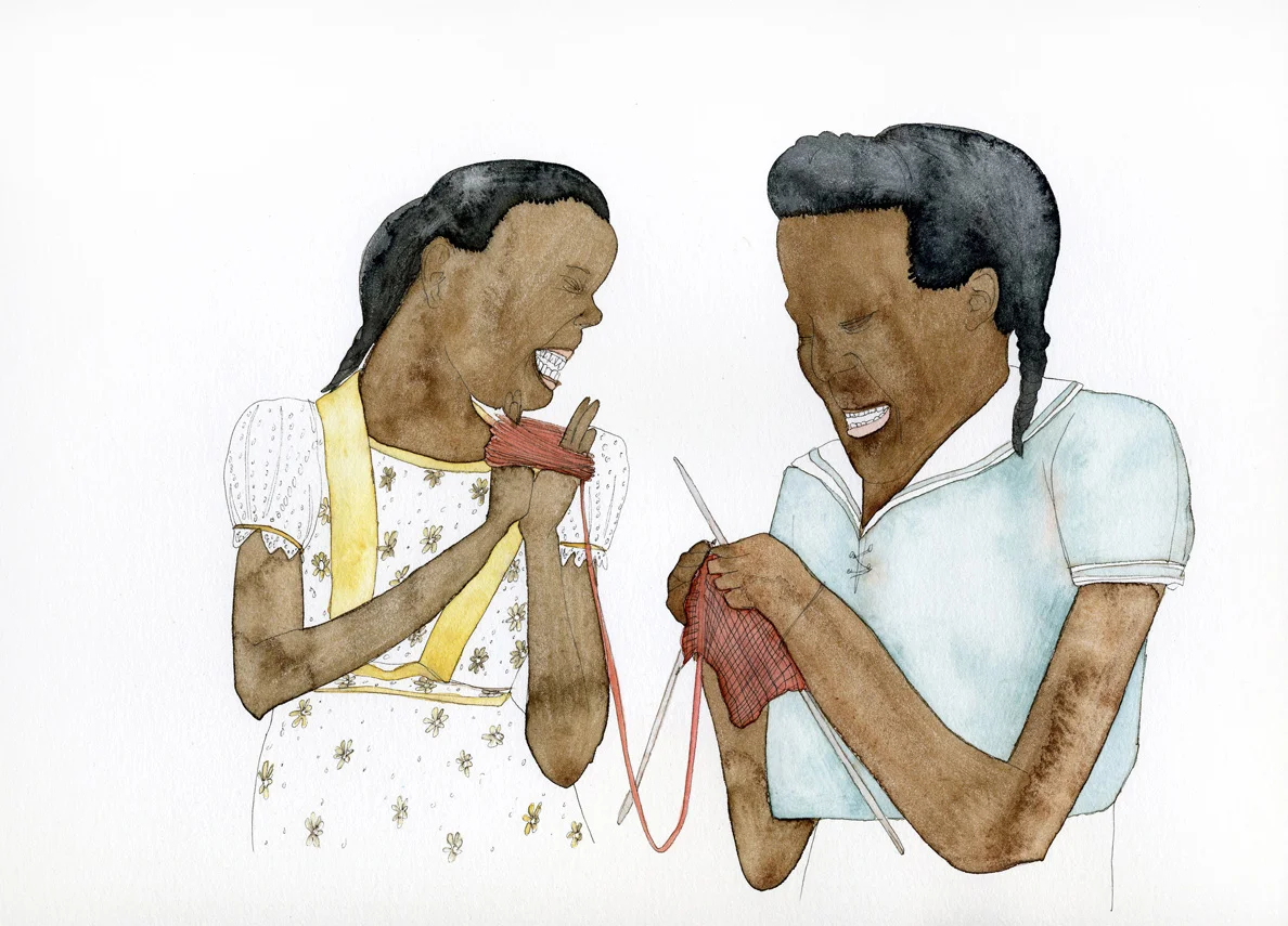 Two black girls