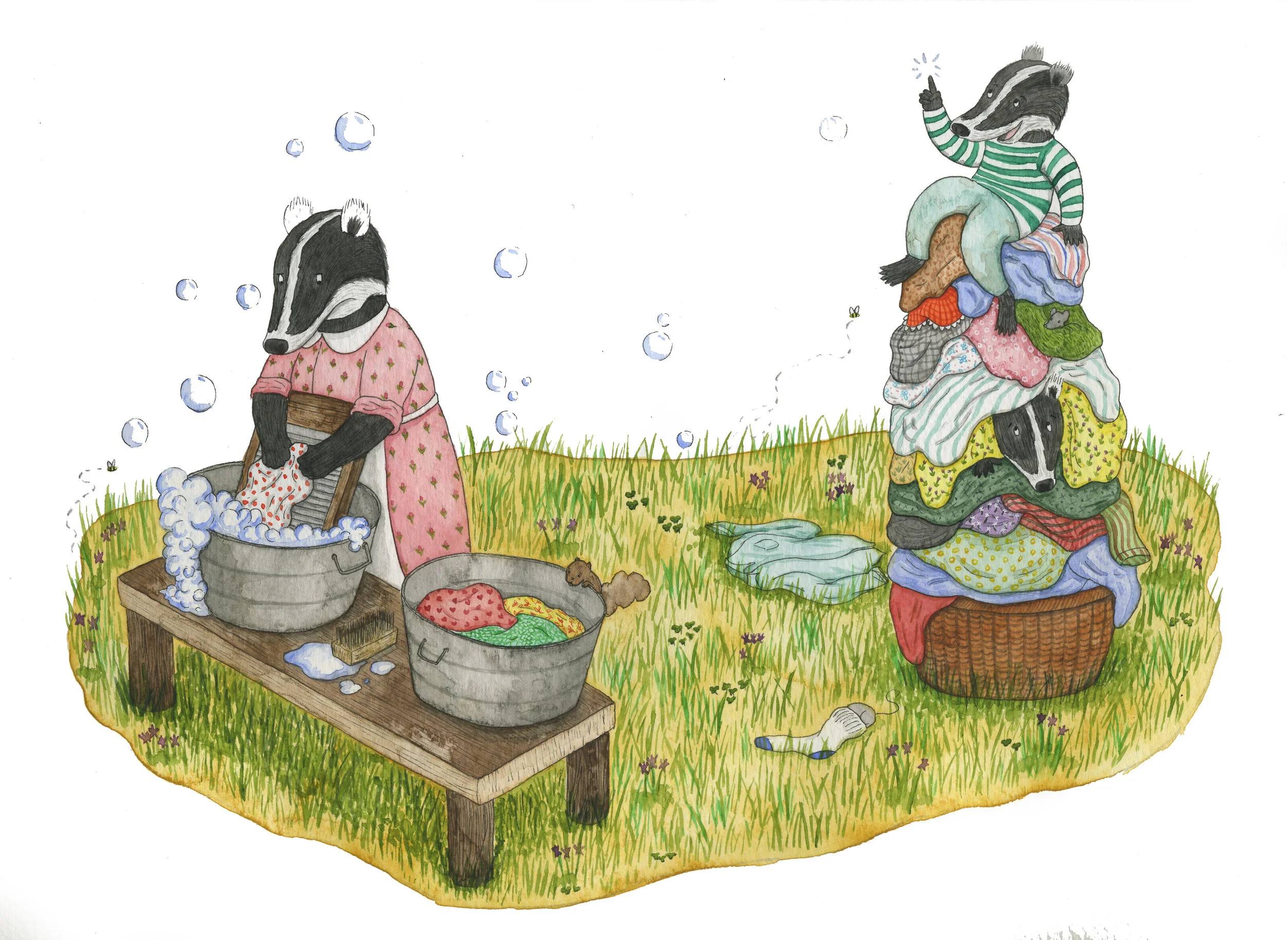 Interior "Laundry Day"