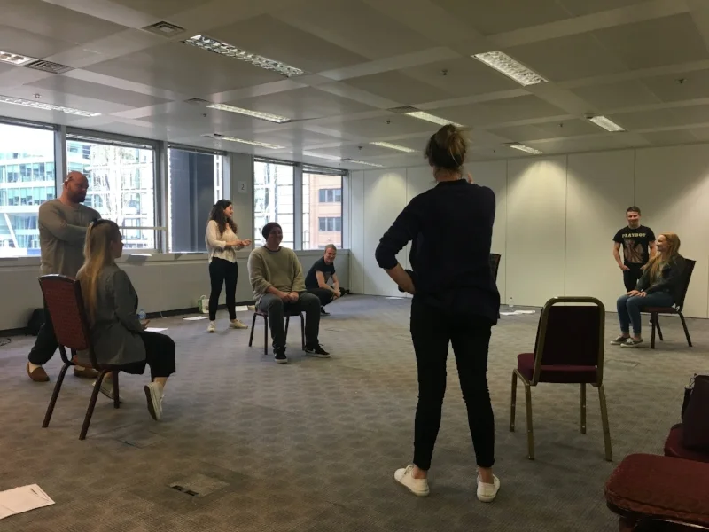 Workshop with Director Cressida Brown.
