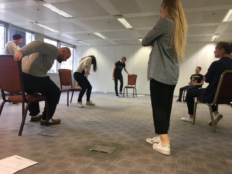 Workshop with Director Cressida Brown.