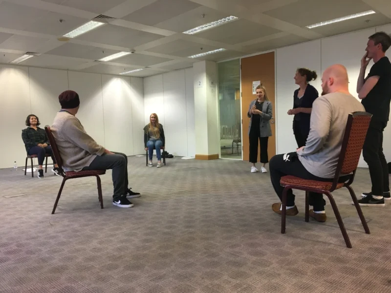 Workshop with Director Cressida Brown.