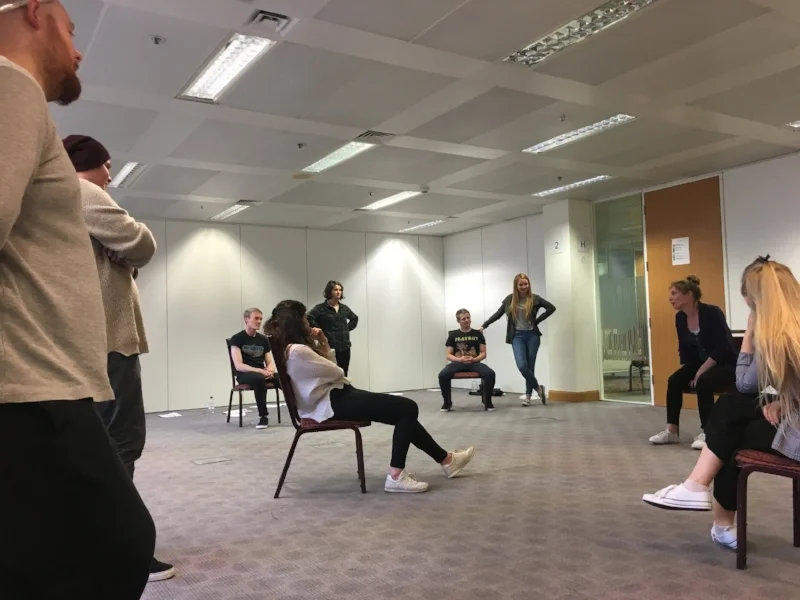 Workshop with Director Cressida Brown.