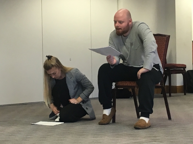 Workshop with Director Cressida Brown.
