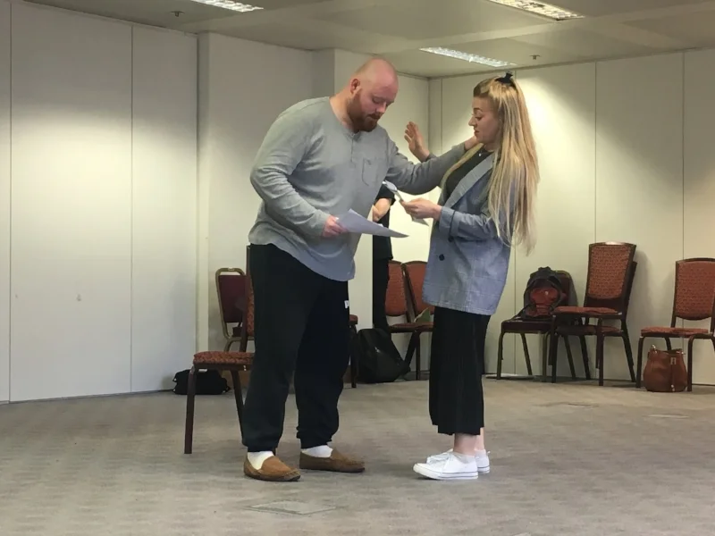 Workshop with Director Cressida Brown.
