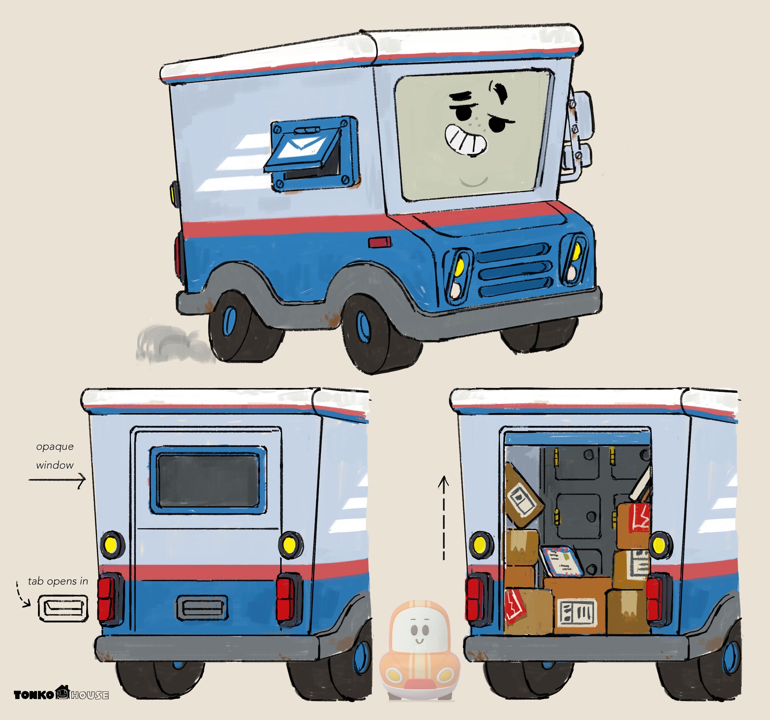 Mary the Mail Truck