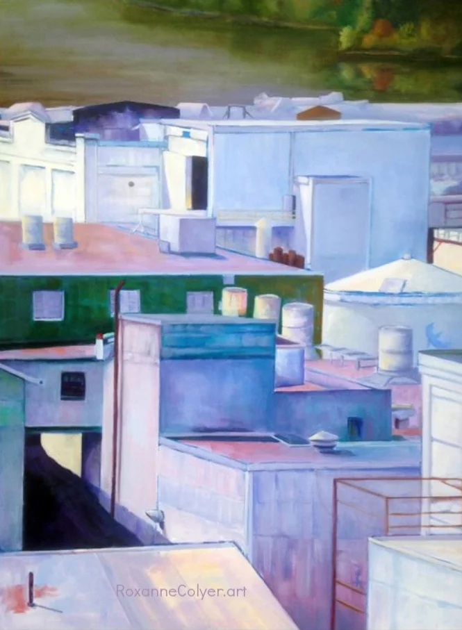 I Never Made It To Santorini. Blue Heron Paper Co.