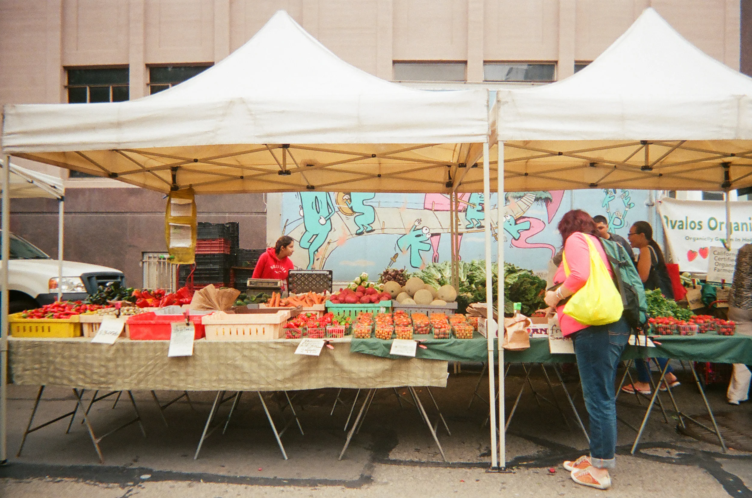 Downtown Farmer's Market . Berkeley, CA. 