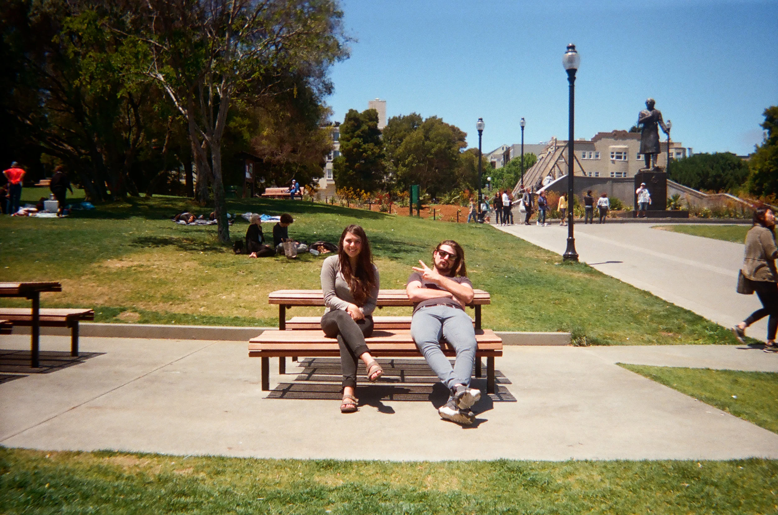 B + L at Dolores Park . San Francisco, CA. 