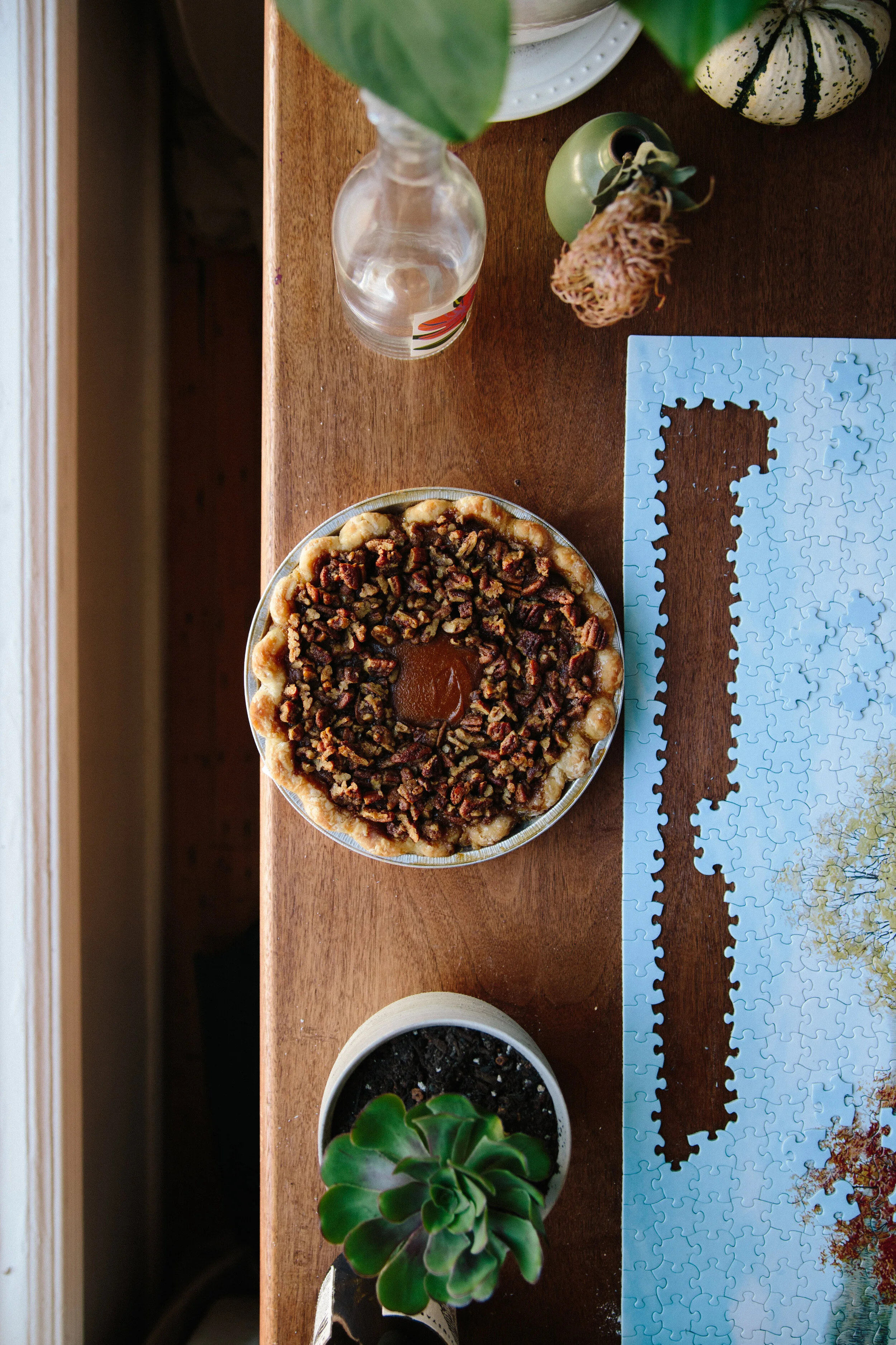 sweet potato pecan pie | maci elise