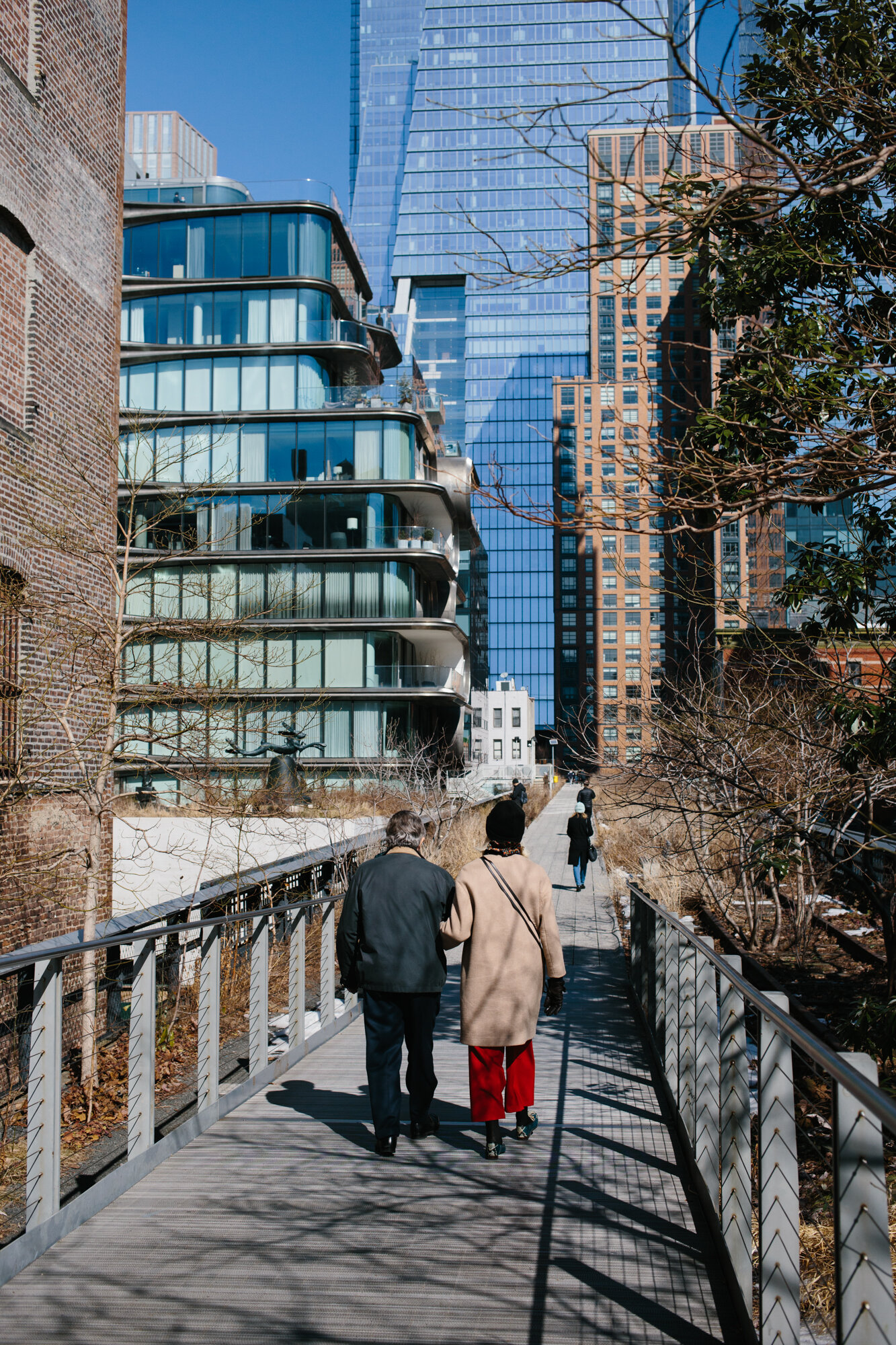 Walking the High Line. (Had this song stuck in my head the whole time.)