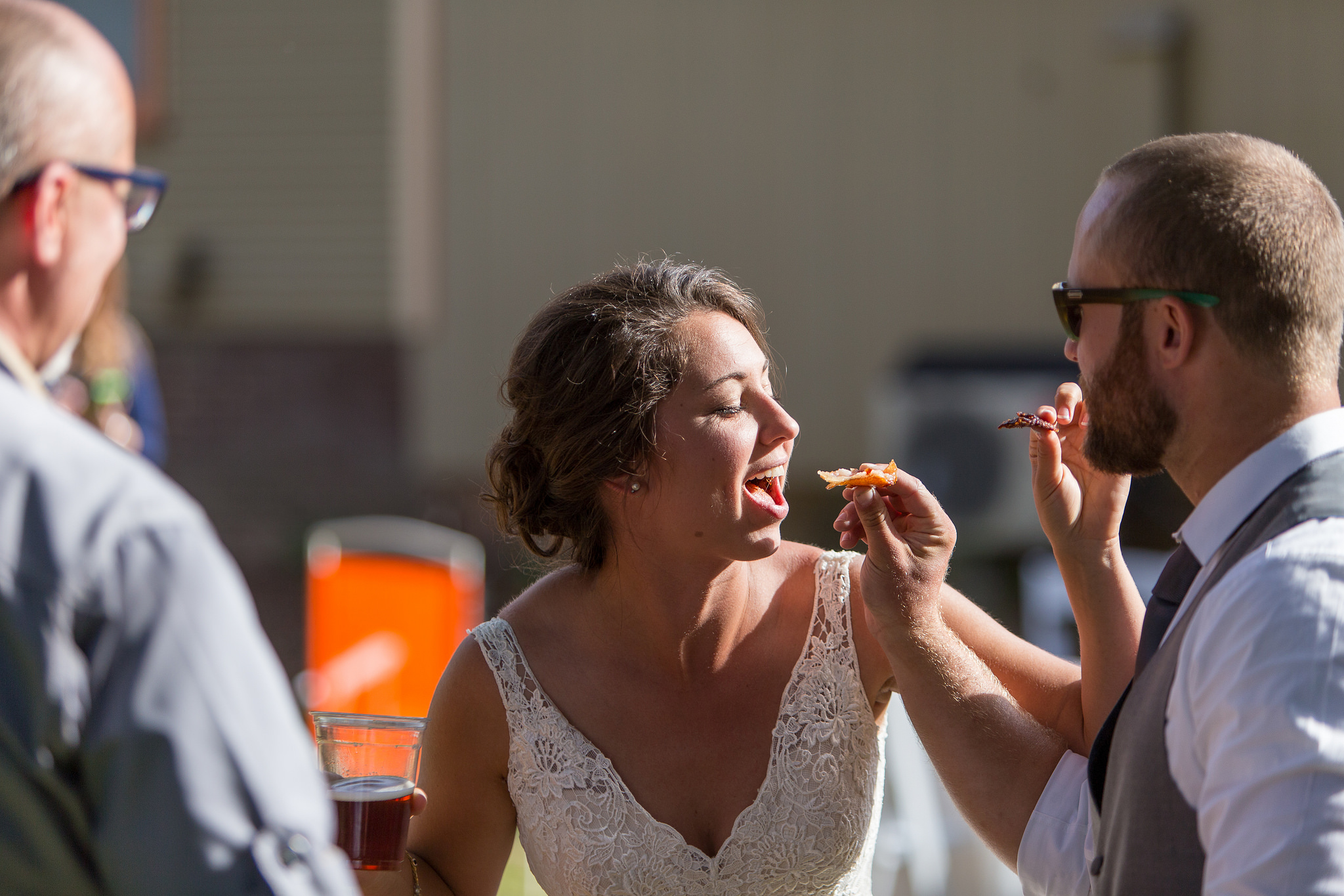 The not-so-traditional feeding of the cracklins