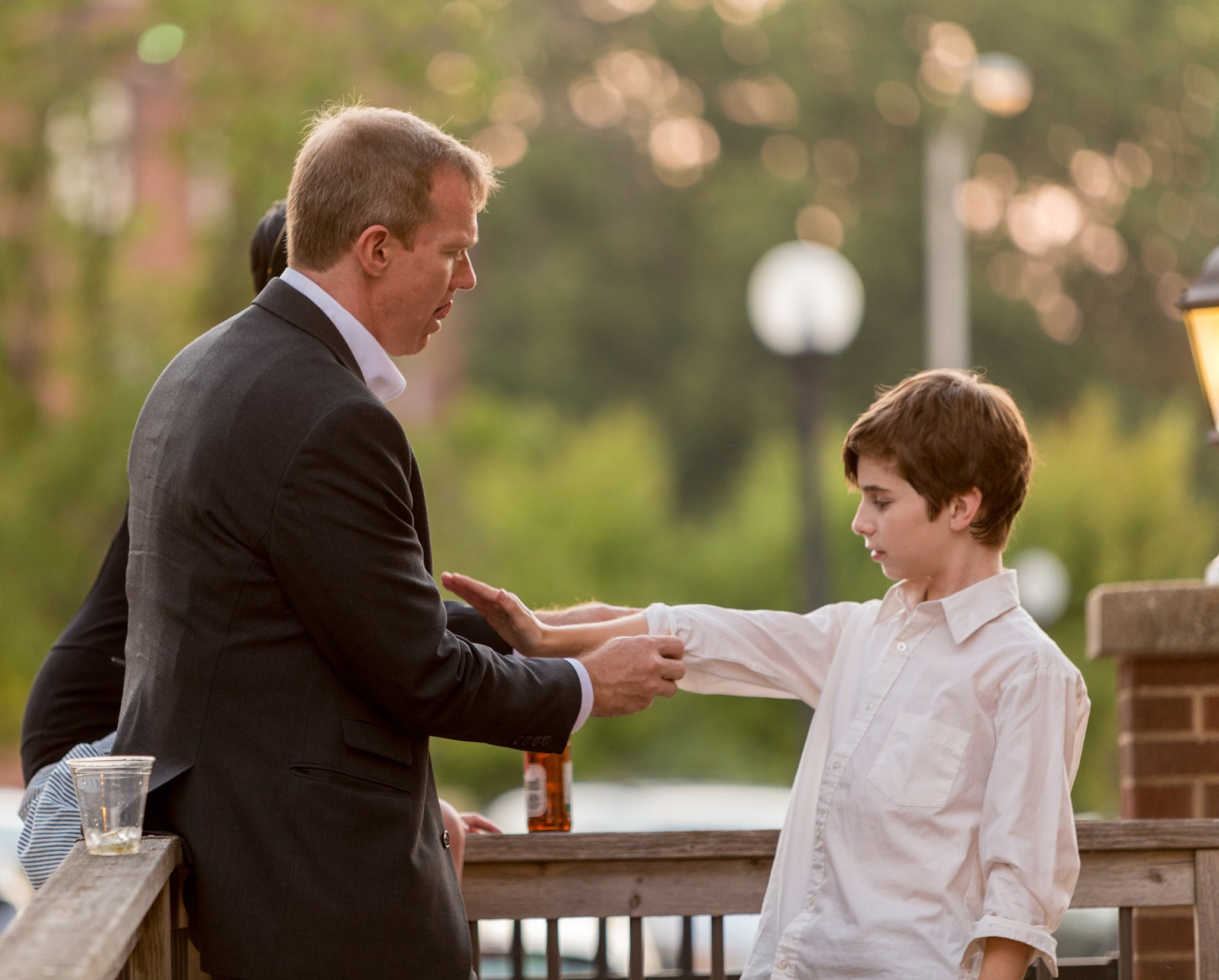 Guests enjoyed happy hour in the museum courtyard while the inside was transformed for dinner service and dancing.