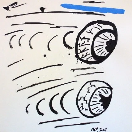 Eyeball Study - Blue