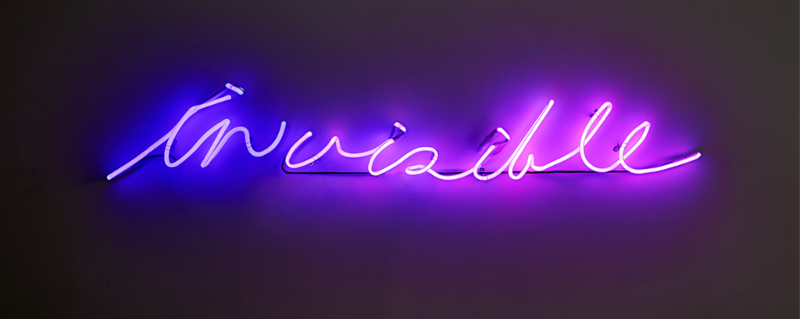  Invisible (2015)&nbsp;160x25cm 
