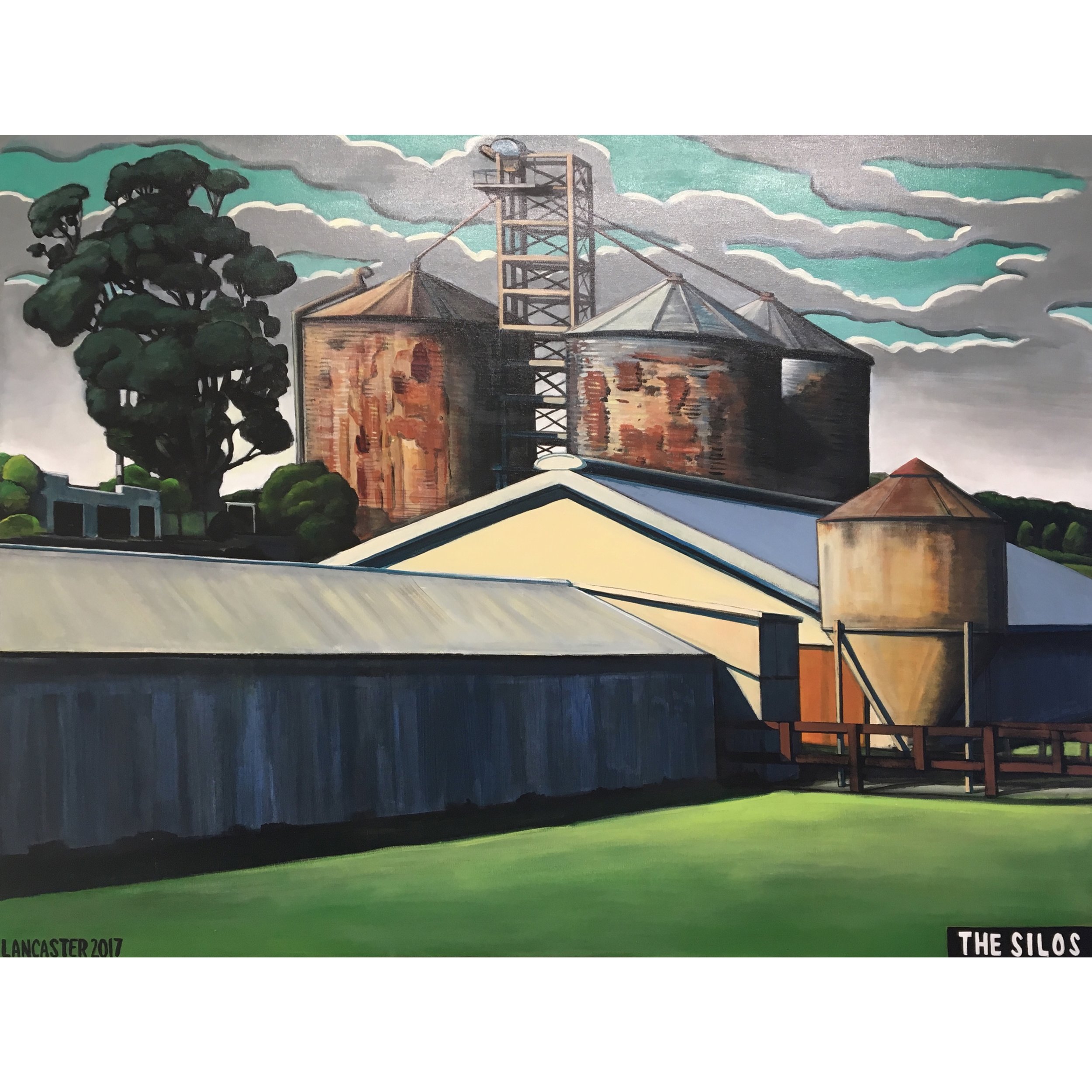 The Silos (Canvas)