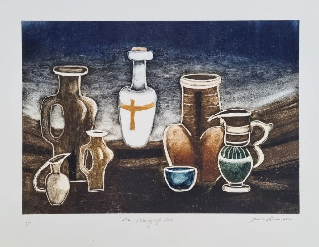 For over three decades, Whangārei-based artist @joannafieldes
 has explored how Aotearoa&rsquo;s colonial past lingers in our landscapes, life forms, and imagination.

Her recurring use of ceramic vessels&mdash;sometimes austere, sometimes mischievou