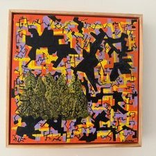 Artist Spotlight: Bernie Winkels
Bernie Winkels&rsquo; work sits somewhere between the playful and the pointed &mdash; bold colour, graphic confidence, and a sharp eye for the absurdities of everyday life. His paintings look deceptively simple at fir