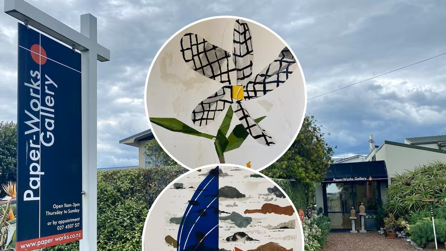 Paper-Works Gallery featured in Hawke’s Bay Today for Christmas Exhibition