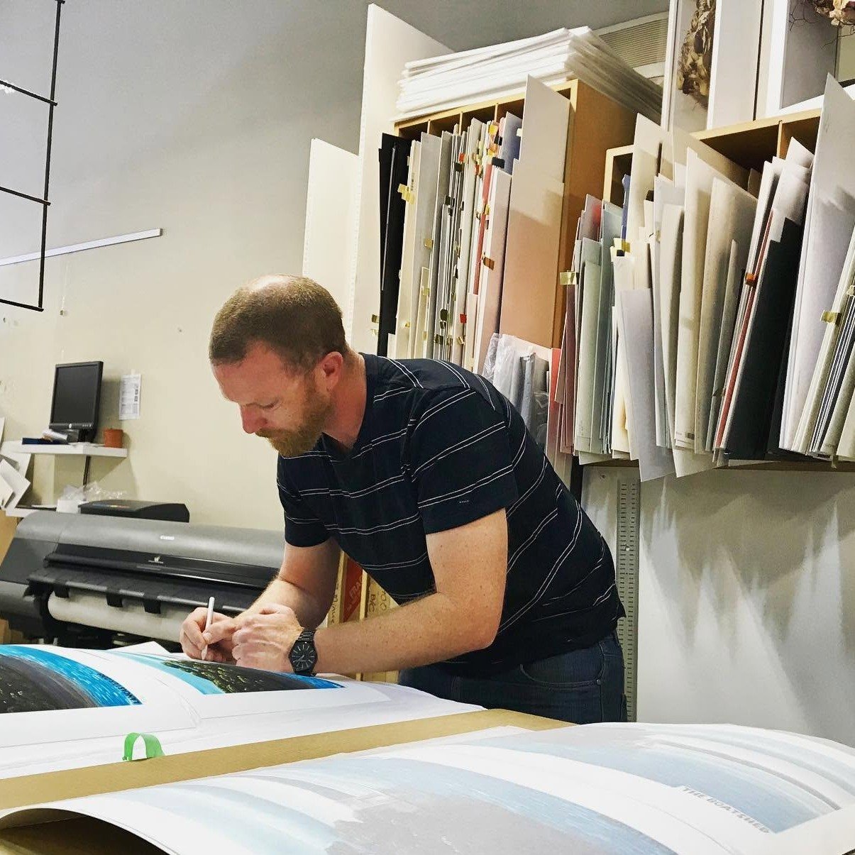 For Josh Lancaster, some places are more than places. The dairy you stopped at after school. The road to the beach. The woolshed you&rsquo;ve passed a hundred times. The view from the family bach.

From his Havelock North studio, he creates large acr