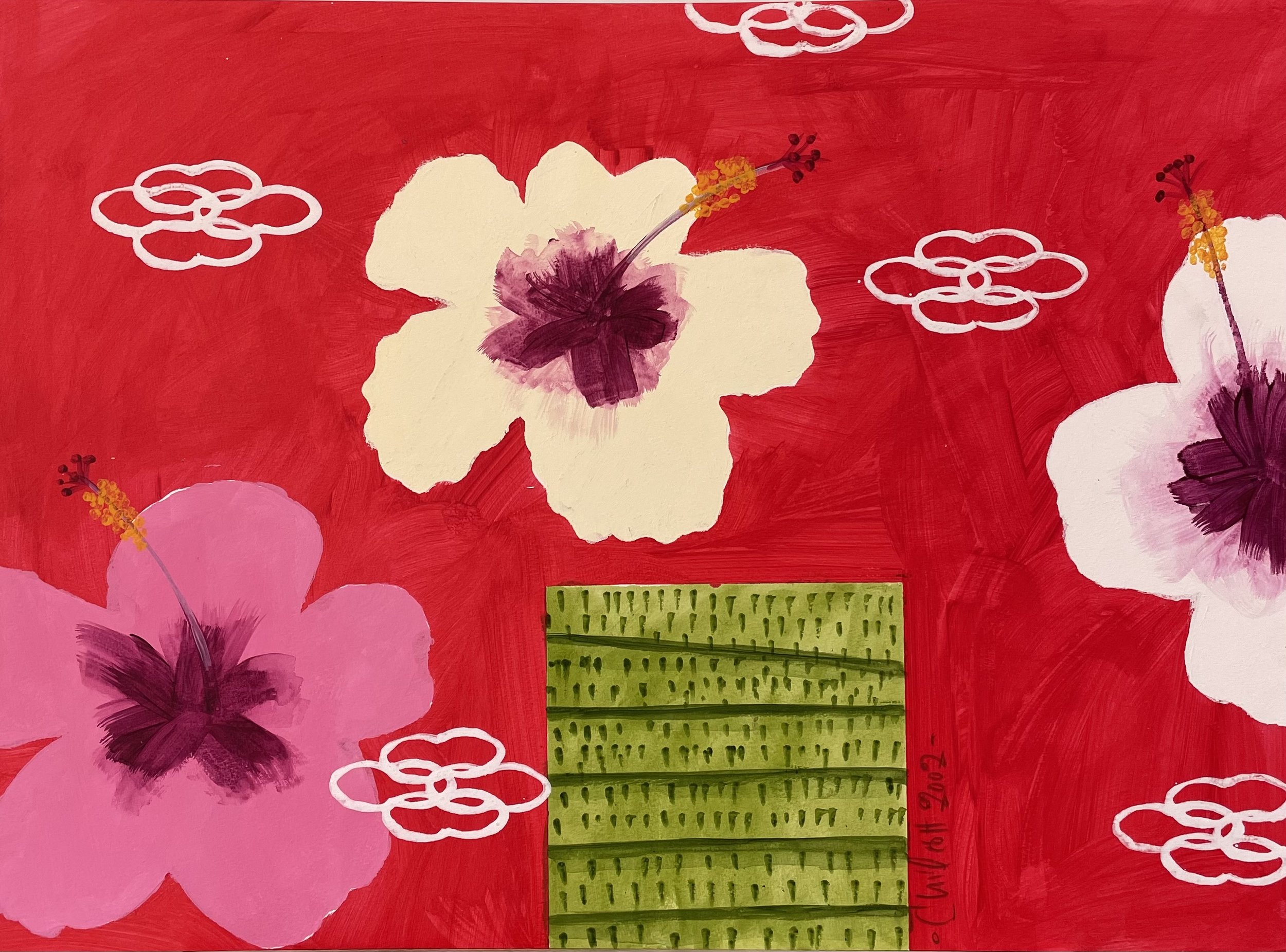 Holiday Album Flower Offerings & Padi Field