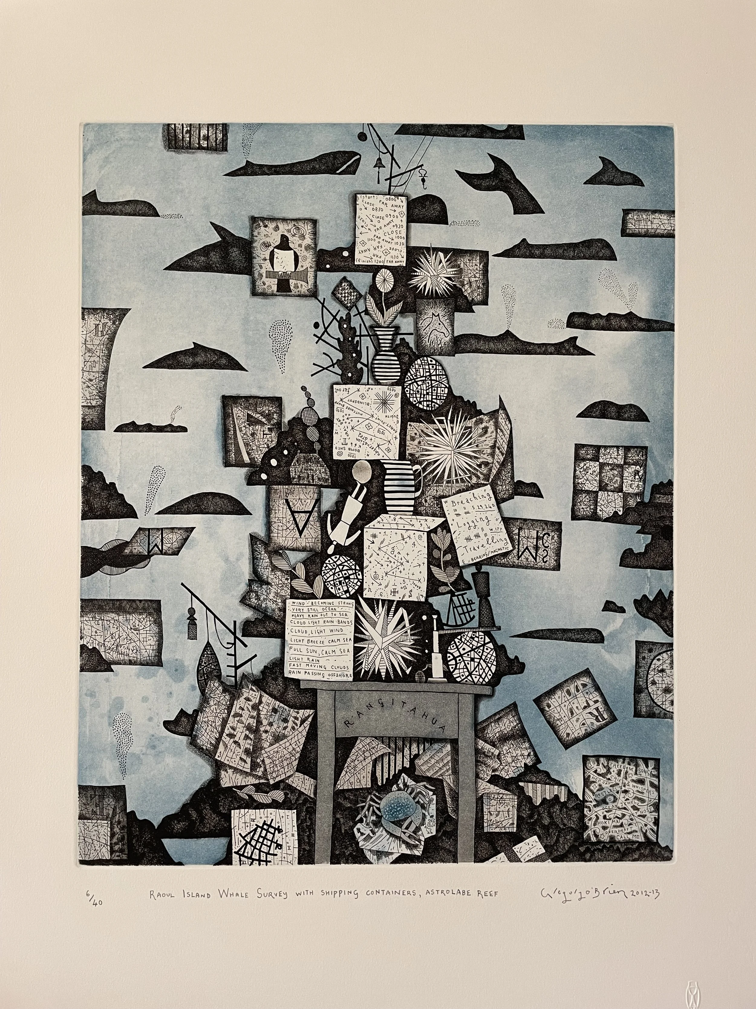 Raoul Island Whale Survey with Shipping Containers, Astrolabe Reef