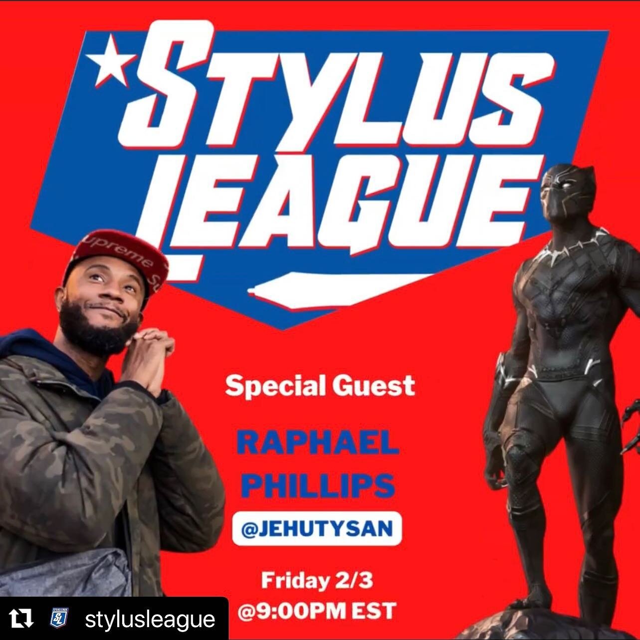 Every Friday of this month, I&rsquo;ll be sculpting live with the @stylusleague homies, @miketartworks and @mlcreative3d .  Sculpting live&hellip;..NO PRESSURE AT ALL 😅
All the pertinent info below ⬇️ 
・・・
Join us Friday 2/3 for the first of the Spa