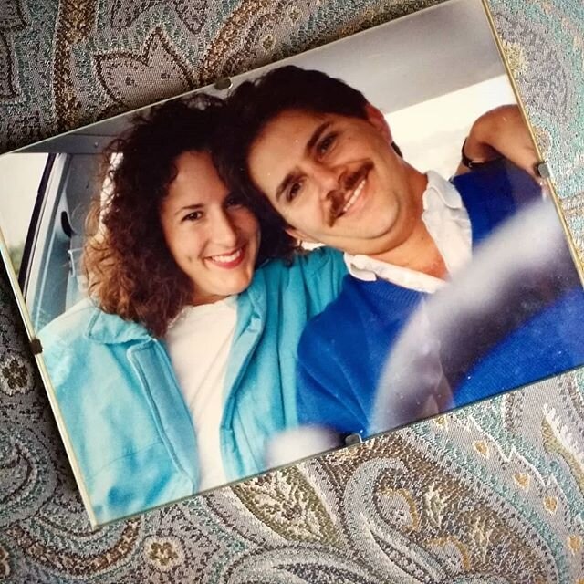 Celebrating 32 years loving this guy and the family we've become! 😍Image captured on 35mm from the dash during our honeymoon on the road to Mendocino, CA. We chose wisely💞#anniversary #love #kimrileyphotography