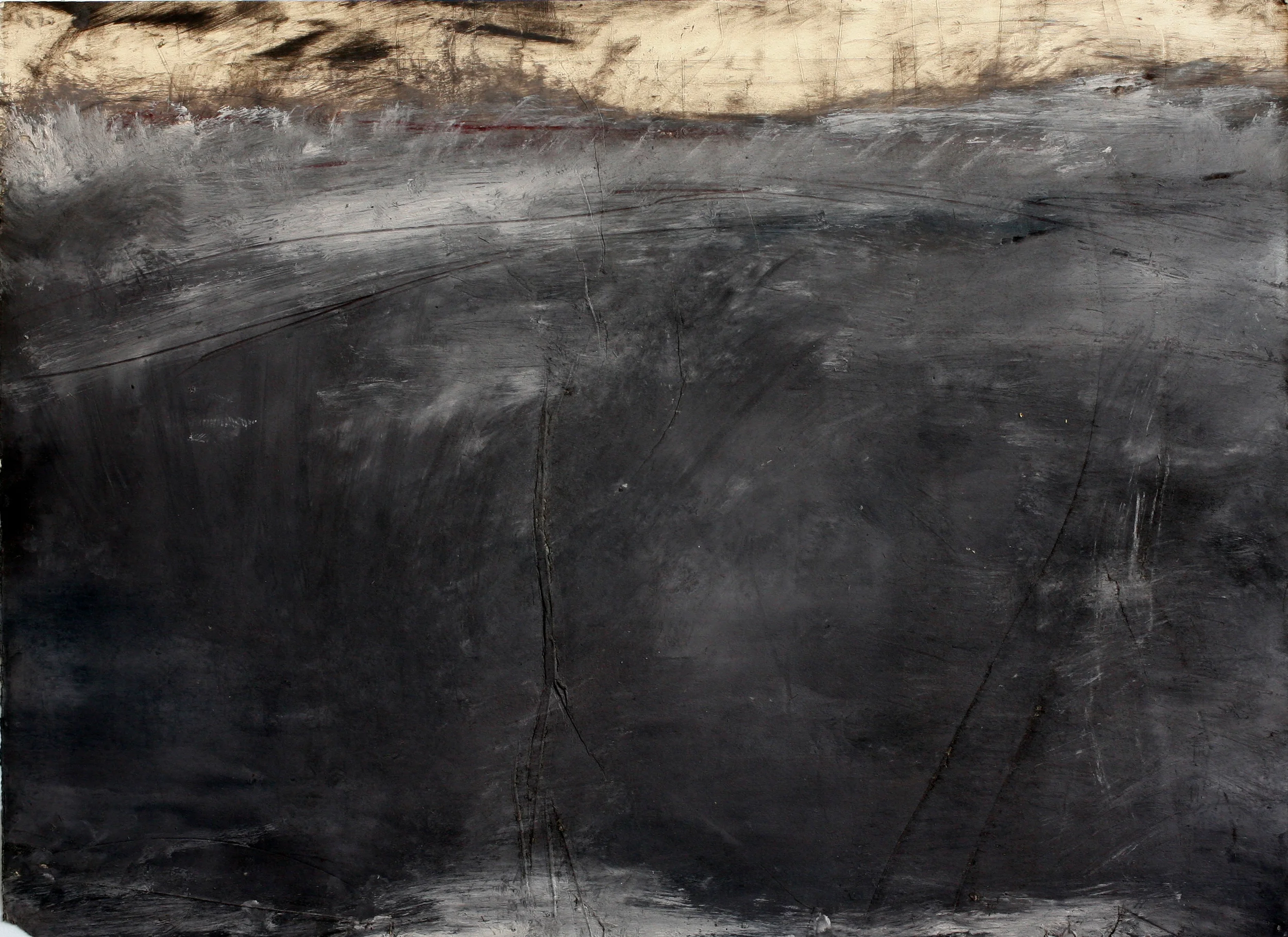 etching with monotype 24" x 28"