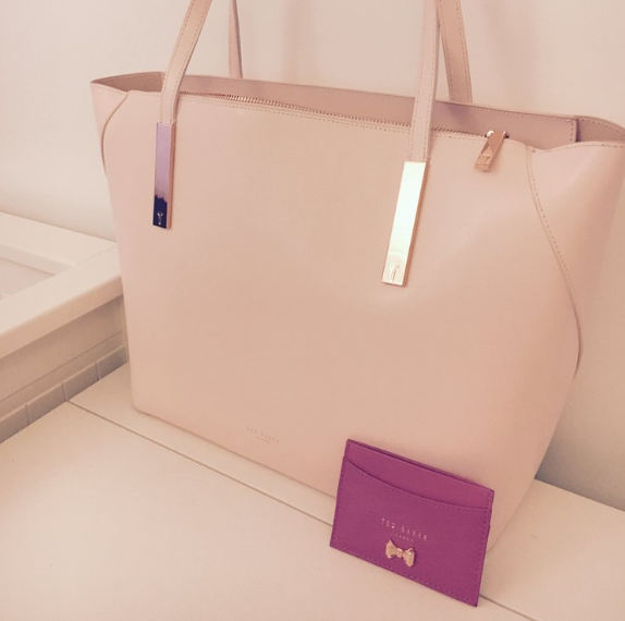 Review - Ted Baker POPPEY Large Leather Shopper Bag - Pink