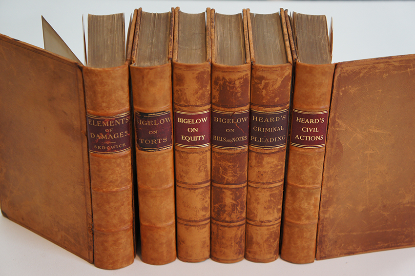 Calvin Coolidge's Law Books
